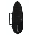 6'7" fish icon lite : black silver