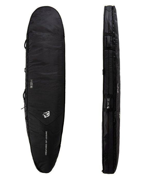 longboard_double_creatures_black 8'0'' longboard double : black silver - Image 1
